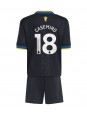 Billige Manchester United Casemiro #18 Tredjedraktsett Barn 2025-26 Kortermet (+ Korte bukser)